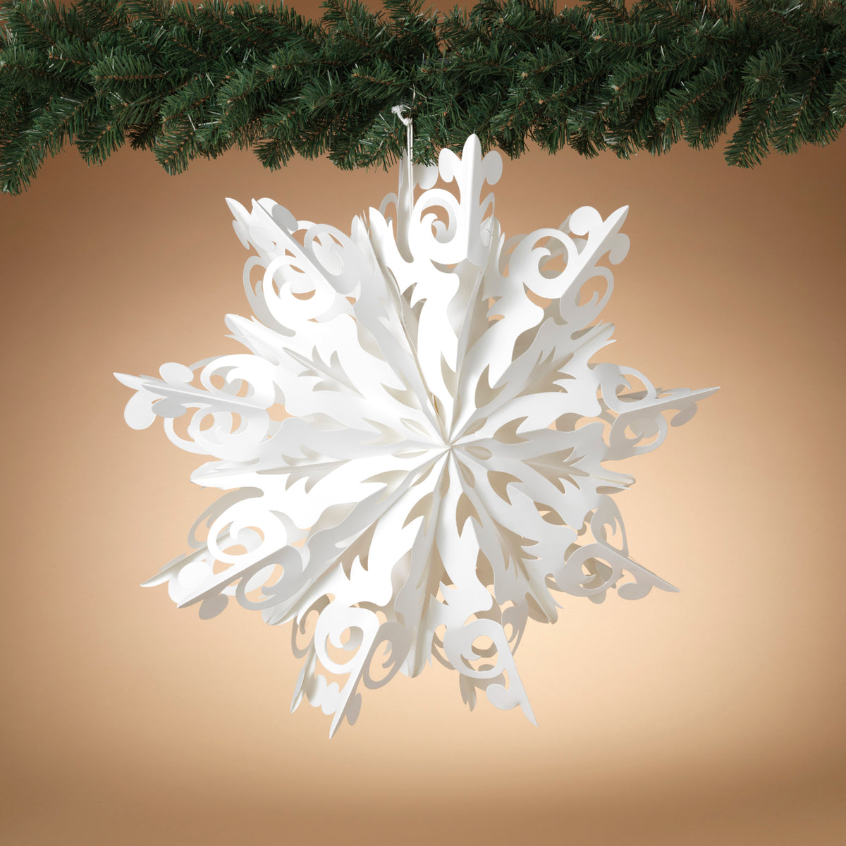 25"L Paper Snowflake Orn