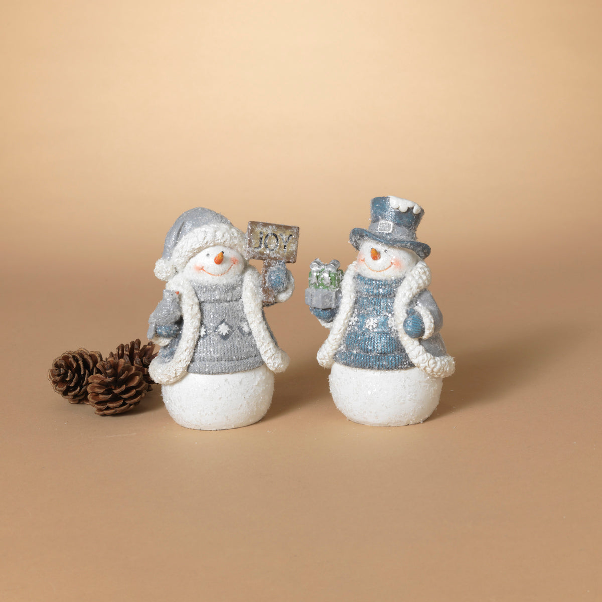 5.3"H Holiday Snowmen