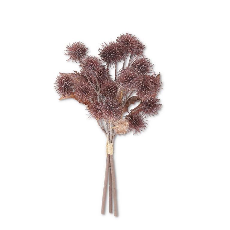 15 Inch Burgundy Sycamore Fruit Bundle
