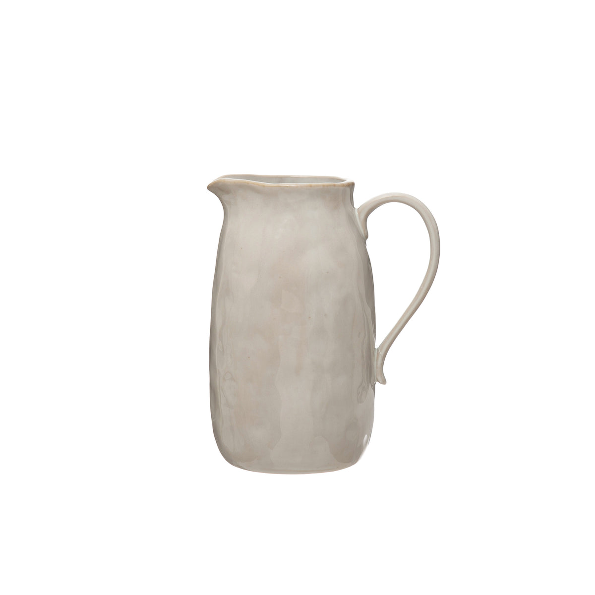 62oz Stoneware Pitcher with Reactive Glaze