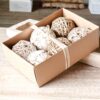 6 PC DECO BALL GIFT BOX