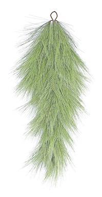 LONG NEEDLE PINE TEARDROP, 36", GREEN