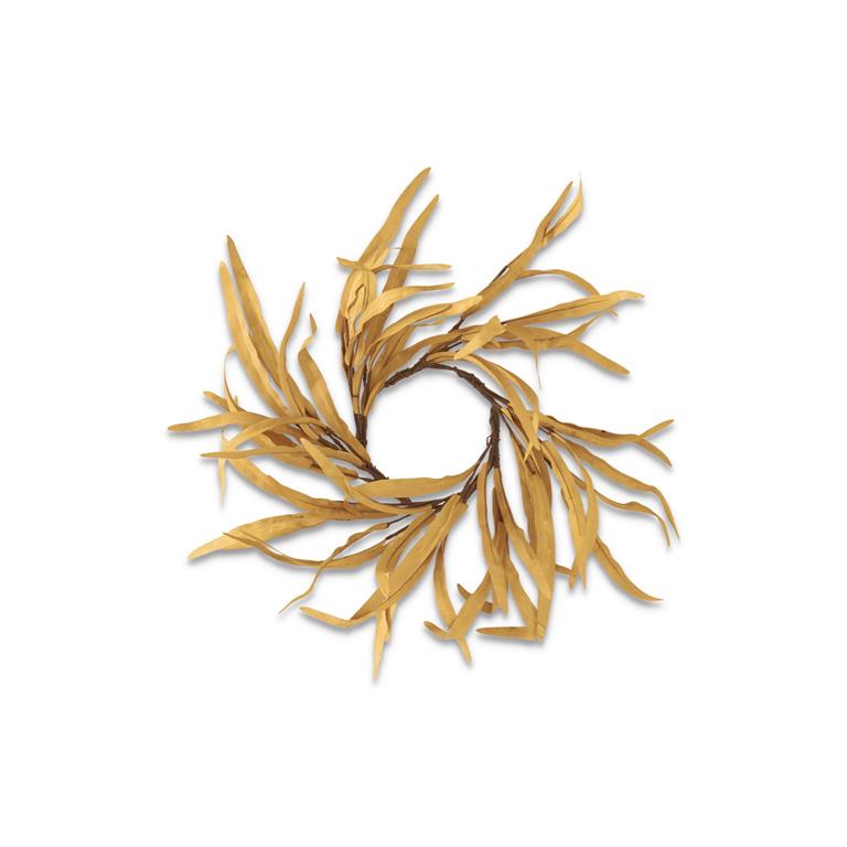 6 Inch Brown Eva Grass Candle Ring (4Dia.)