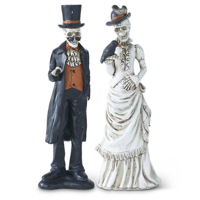 8.75 Inch Resin Skeleton figurine