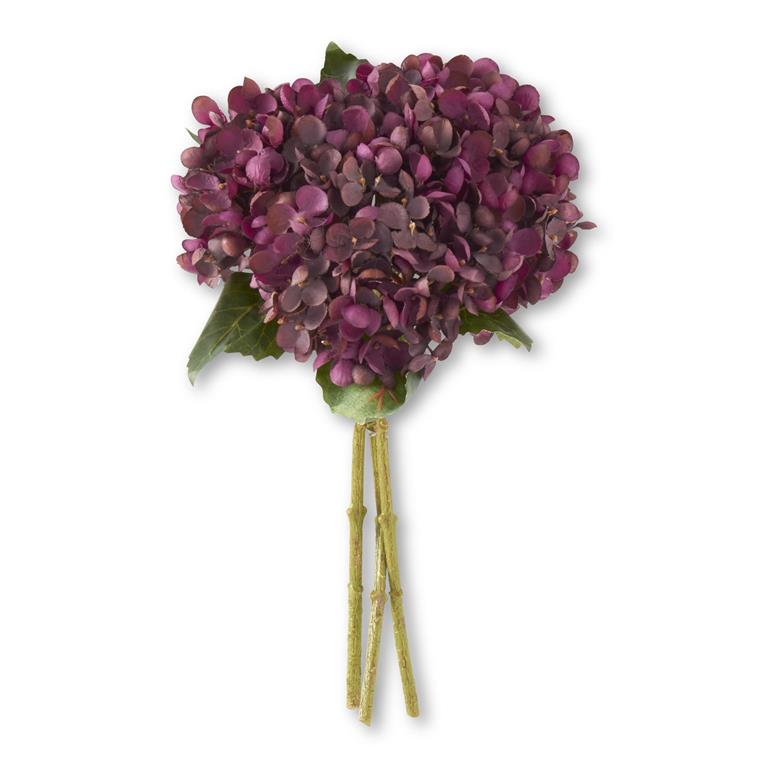 13 Inch Purple Two-Tone Hydrangea Bundle