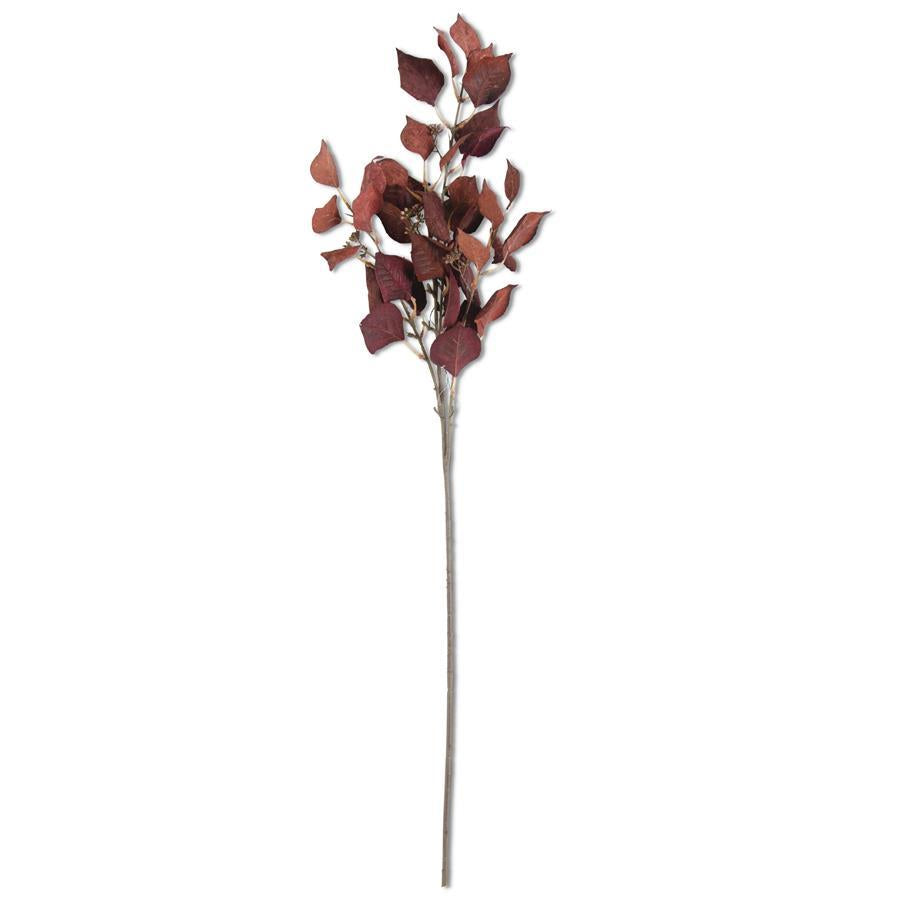 38" BURGUNDY & RUST CORK TEXT