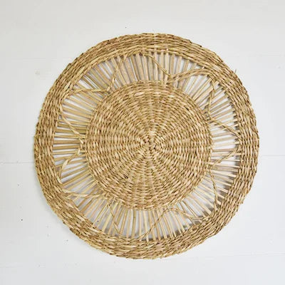 11.8" SEAGRASS WEAVE PLACEMAT