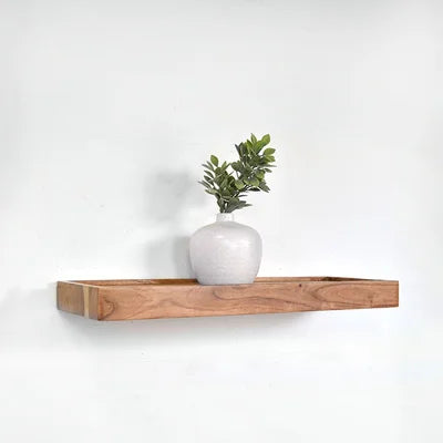 24" FLOATING WOOD SHELF